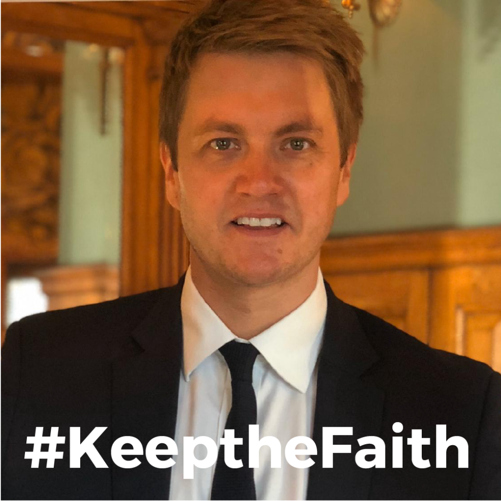 #KeeptheFaith – A dinner in support of James Frith and his election campaign Logo