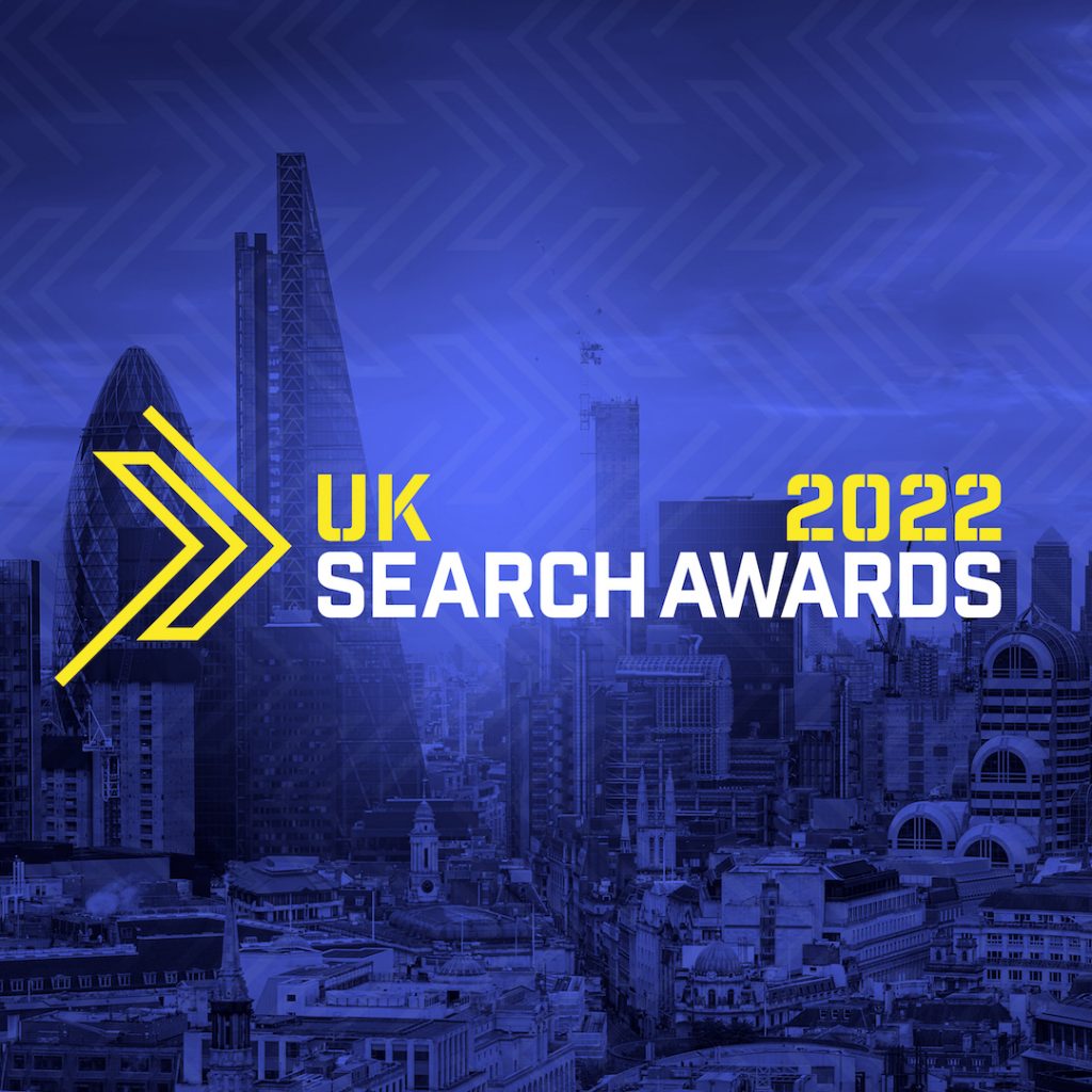 UK Search Awards 2022 Logo
